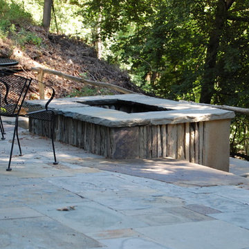 Dry-Stone Outdoor Living Space