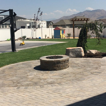 Eagle Mountain Residence landscaping