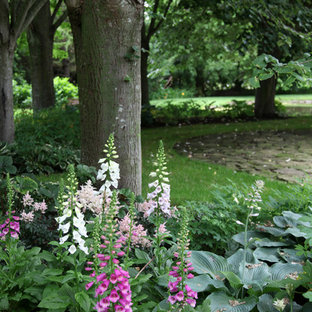 This is an example of a traditional brick landscaping in New York.