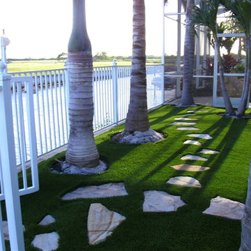 EasyTurf with Paver Stones
