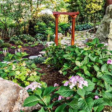 Eclectic Backyard Garden