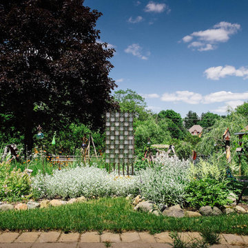 Edible and Cut Flower Sculpture Garden