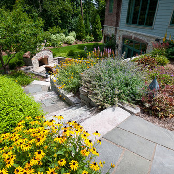 Traditional Stone Steps - Elm Grove, WI