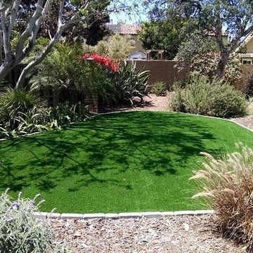 Encinitas, CA Artificial Grass Installation