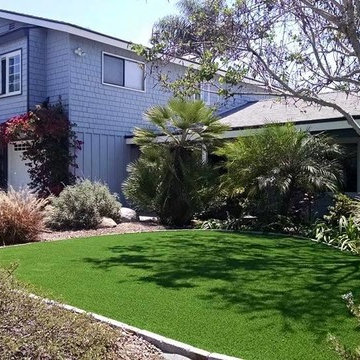 Encinitas, CA Artificial Grass Installation