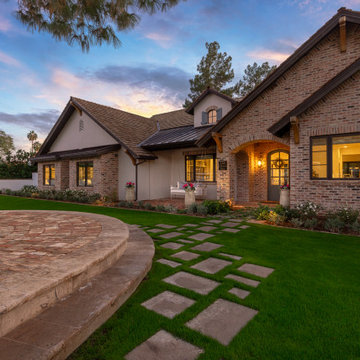 English Country in Arcadia | Front Entry