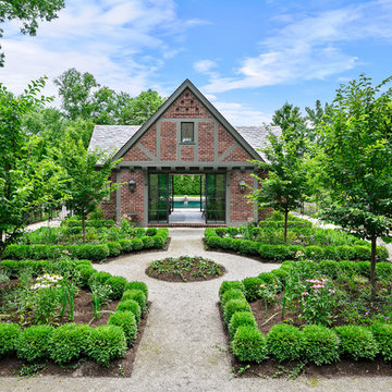 English Garden & Pool House