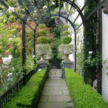 English Hillside Garden