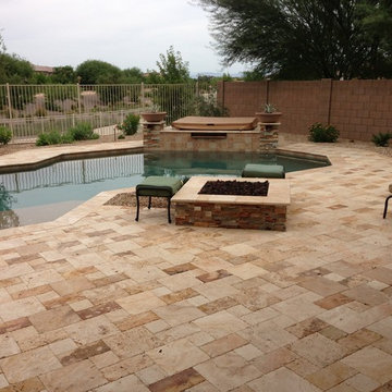 Entertain & Relax In This Chandler Landscape Design:  Sicliano Project