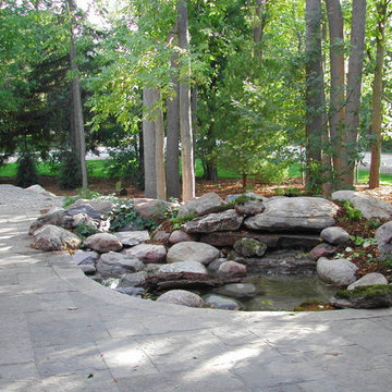 entrance water feature