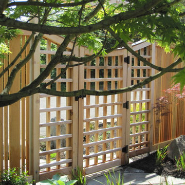 Entry garden gate