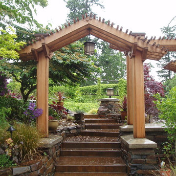 Entry Pergola