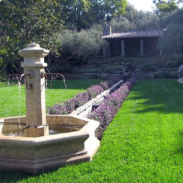 Exterior water Fountains for Pools and Walls, Mediterranean Style