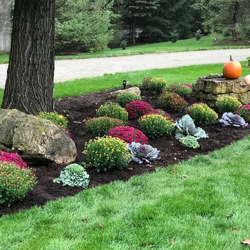Fall garden display