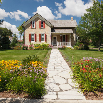 Farmhouse Landscape Renovation - Cedarburg