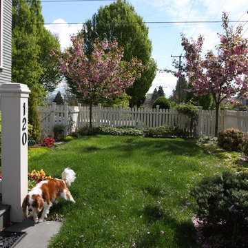 Fenced Front Yard