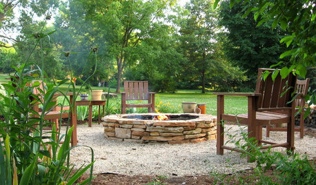 How to Make a Stacked Stone Fire Pit