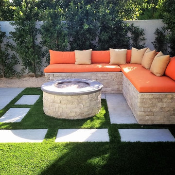 FIRE PIT SITTING AREA