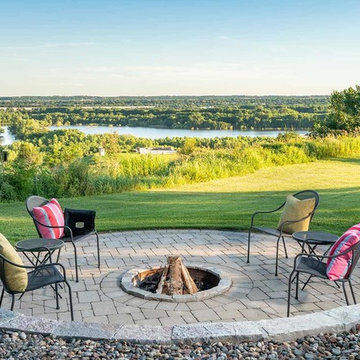 Fire Pit with a View | Fire Features