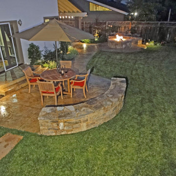 Fire pit with Patio Seating