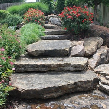 Flagstone and Landscaping