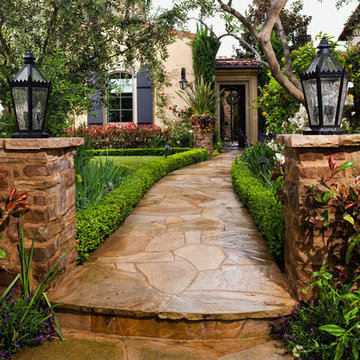 Flagstone Front Entry