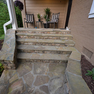 Flagstone Front Porch