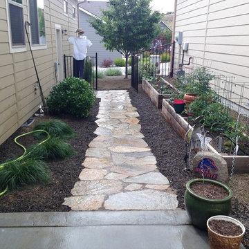 Flagstone Walkway