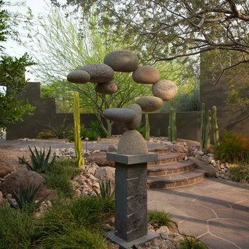 Floating Rock Sculpture