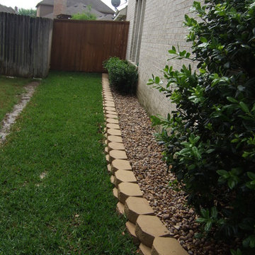 Flower Bed Edging and Sod Installation