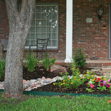 Flowerbeds and Backyard Makeover
