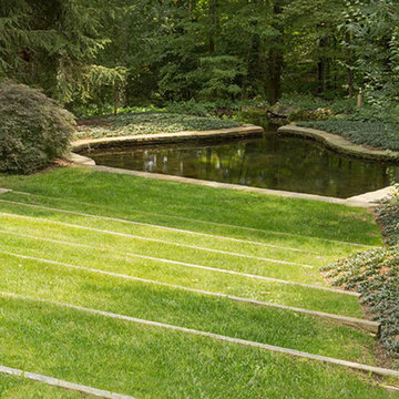 Formal Pool and Wooland Garden