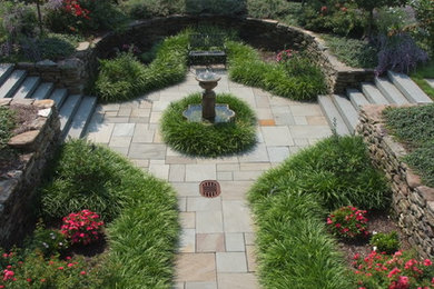 Klassischer Garten in Philadelphia