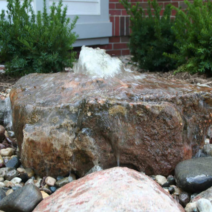 Bubbling Boulder Water Feature - Photos & Ideas | Houzz