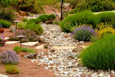 Inspiration for a southwestern landscaping in Albuquerque.