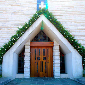 Frank Lloyd Wright Style Church