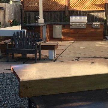 Frederick Street -- Outdoor Kitchen, Ping Pong Table