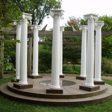 Free Standing Garden Columns