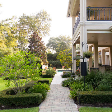 French Colonial Back Porch