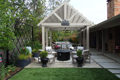 From Narrow Unused Yard to Stylish Outdoor Relaxation!