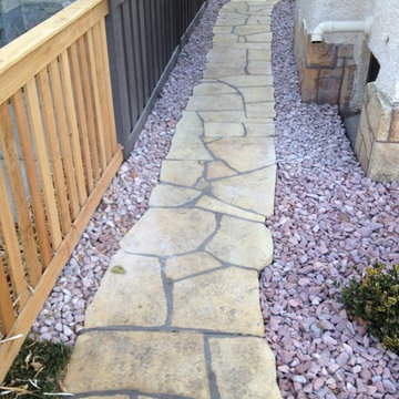 Front and Back yard Flagstone Project