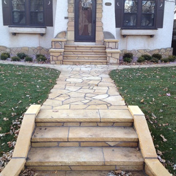Front and Back yard Flagstone Project