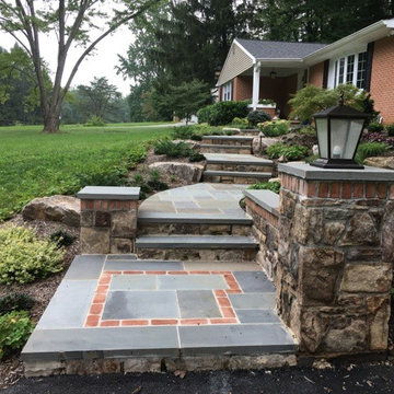 Front and Side Yard Entrance Gardens in Reisterstown