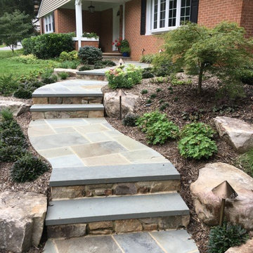 Front and Side Yard Entrance Gardens in Reisterstown