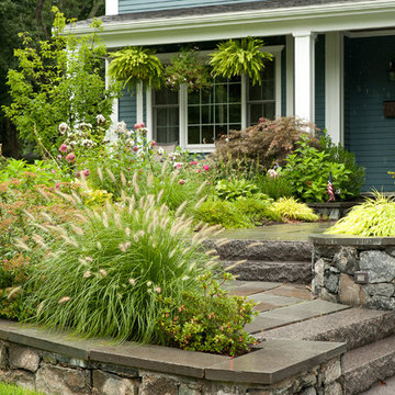 Front entrance landscape design