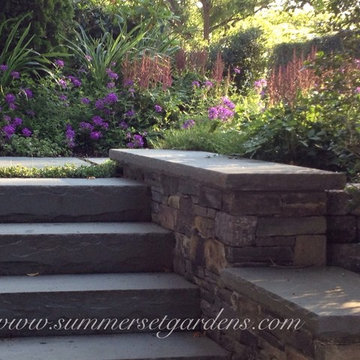 Front Entry Garden Step Detail