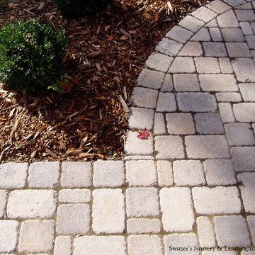 Front Entry Interlocking Paver Patio & Walk