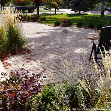 Front Entry Interlocking Paver Patio & Walk