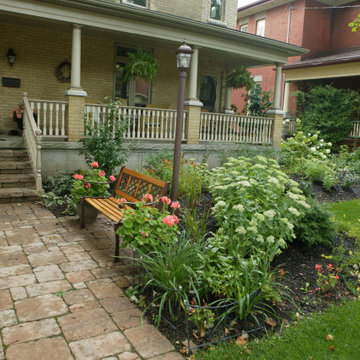 Front Formal Gardens and Back Pondless Stream