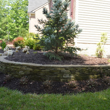 Front Hardscape and Plantings - Brandywine, MD